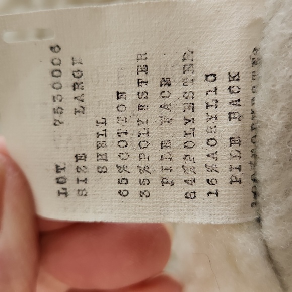 Mens Vintage Nelson '70's  Denim/Sherpa Vest - Size Large - Picture 8 of 11